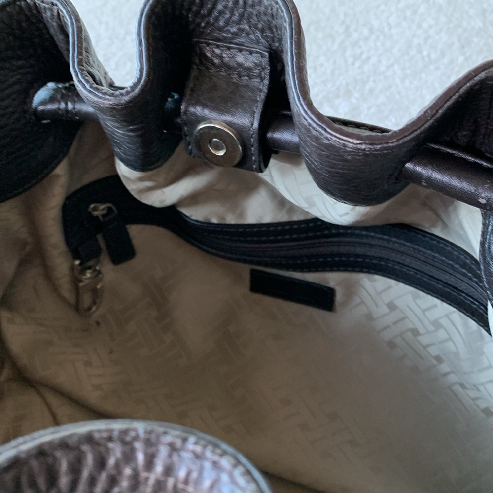Cole Haan Brown Leather Handbag - Picture 10 of 13